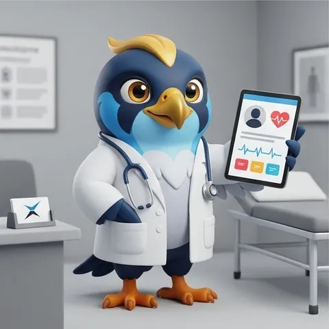The thexsys falcon at work: EMR (Clinic)