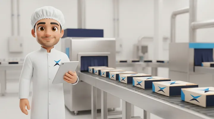 Mr X at work: Food Production