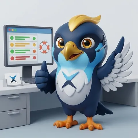 The thexsys falcon at work: Helpdesk