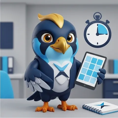 The thexsys falcon at work: Timesheets