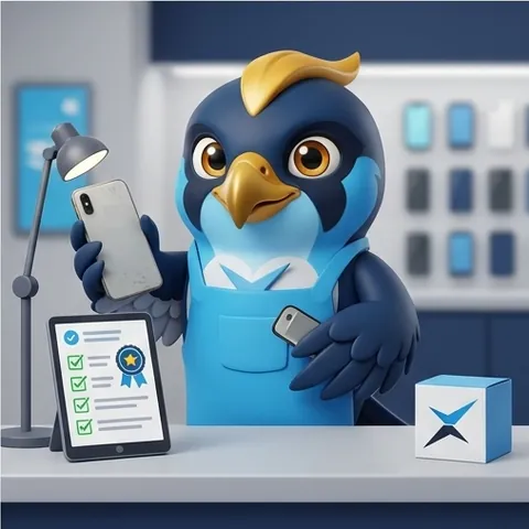 The thexsys falcon at work: Used-Device Trading Register